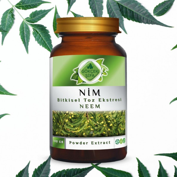 Neem Toz Ekstresi (Azadirachta Indica A.Juss.)100 gr Cam Kavanoz - 5