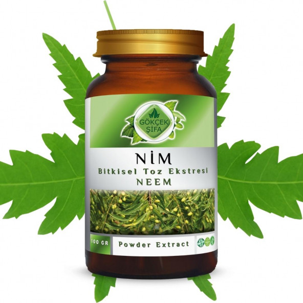 Neem Toz Ekstresi (Azadirachta Indica A.Juss.)100 gr Cam Kavanoz - 6
