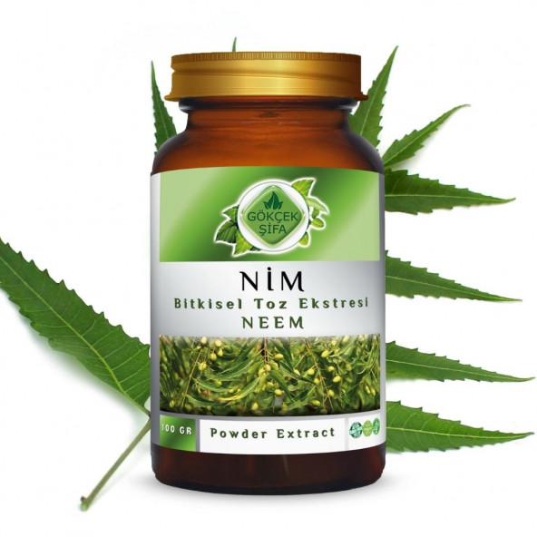 Neem Toz Ekstresi (Azadirachta Indica A.Juss.)100 gr Cam Kavanoz - 7