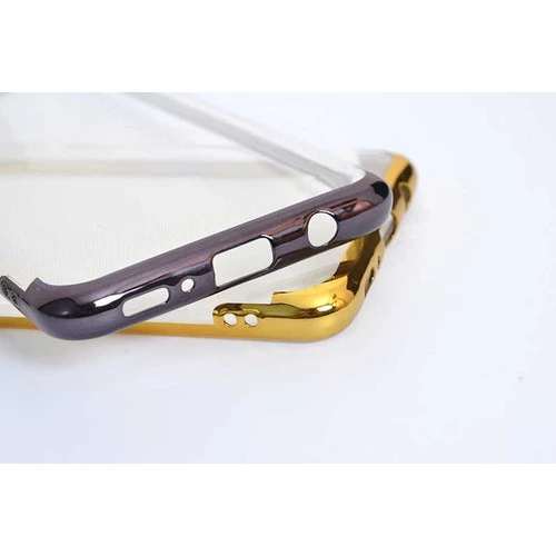 Sunix A70 Model Renkli Köşeli Lazer Kesim Silikon Kılıf - Resim 2