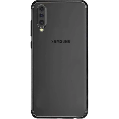 Sunix A70 Model Renkli Köşeli Lazer Kesim Silikon Kılıf - Resim 3