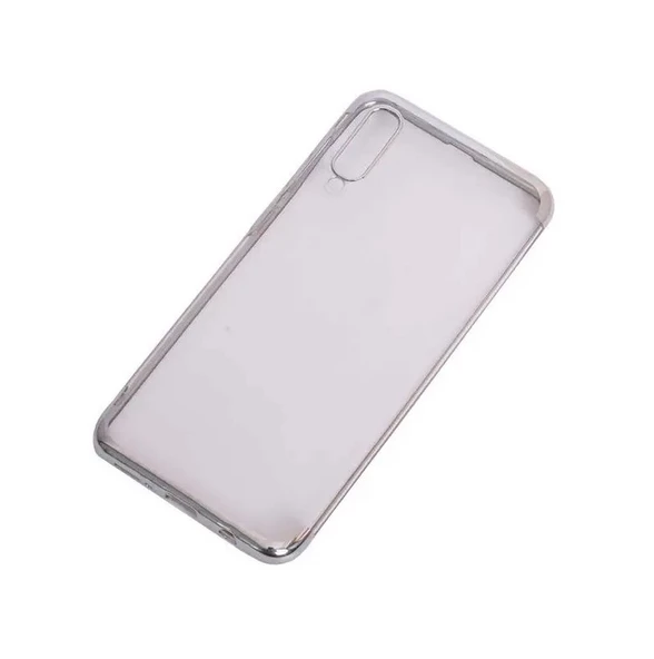 Sunix A70 Model Renkli Köşeli Lazer Kesim Silikon Kılıf - 4