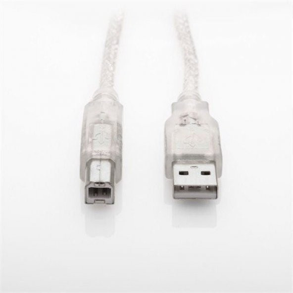 S-Link Usb2.0 1.5M Şeffaf Yazıcı Kablosu - 3
