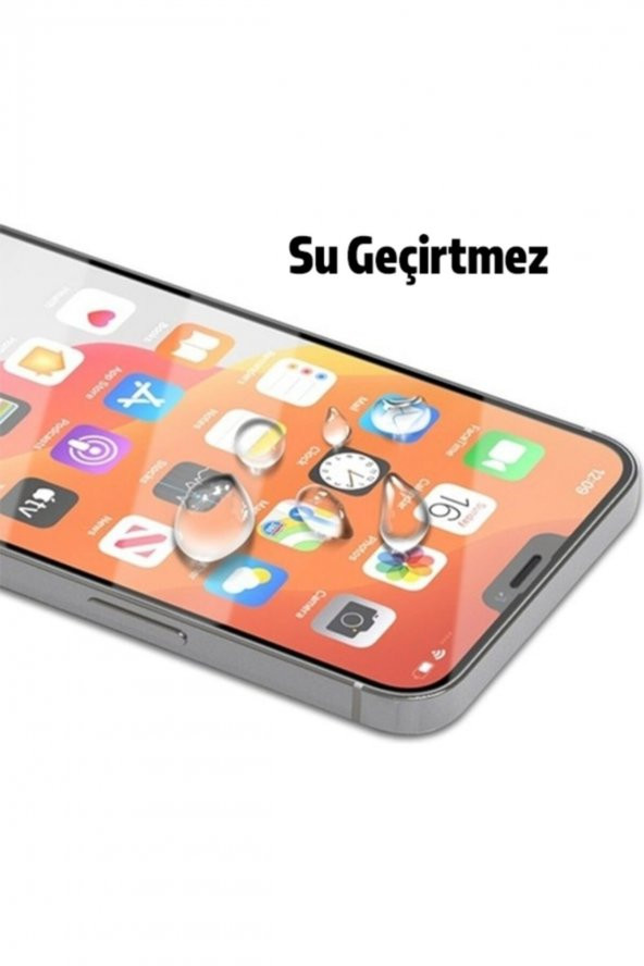 Best Iphone 12 / 12 Pro 6.1 9h 3d Tempered Full Cam Ekran Koruyucu Siyah - 3