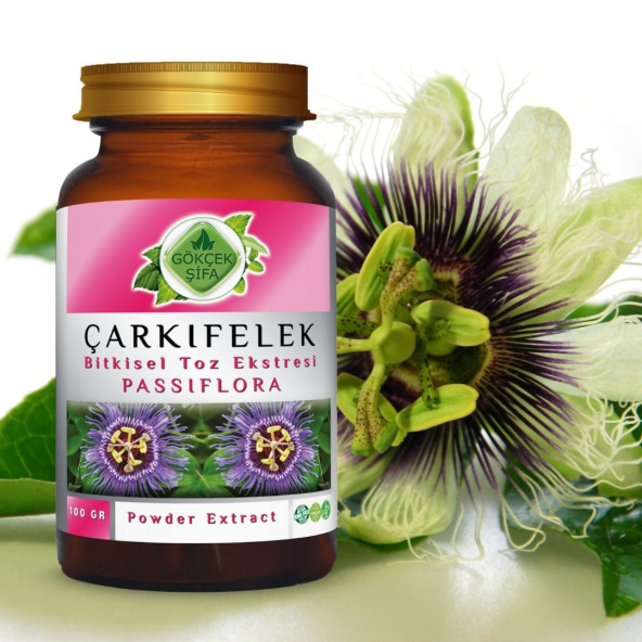 Passiflora (Çarkıfelek) Toz Ekstresi 100 gr. Cam Kavanoz - 7