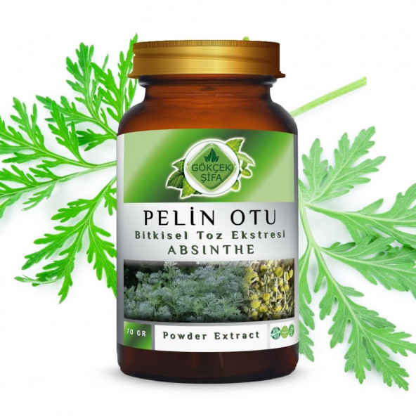 Pelin Otu Toz Ekstresi (Artemisia Absinthium)70 gr Cam Kavanoz - 8