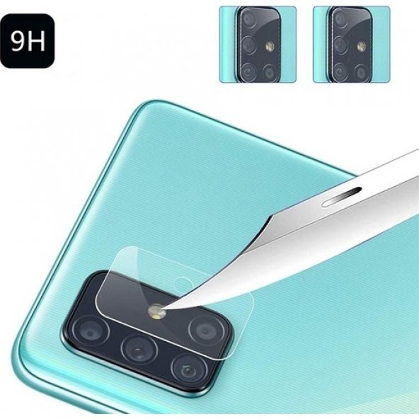 Ally Samsung Galaxy M51 Tempered Cam Kamera Koruyucu AL-33127 - 3