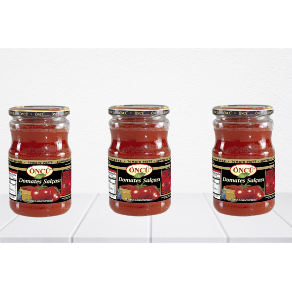 Öncü Domates Salçası 370 g 3 lü