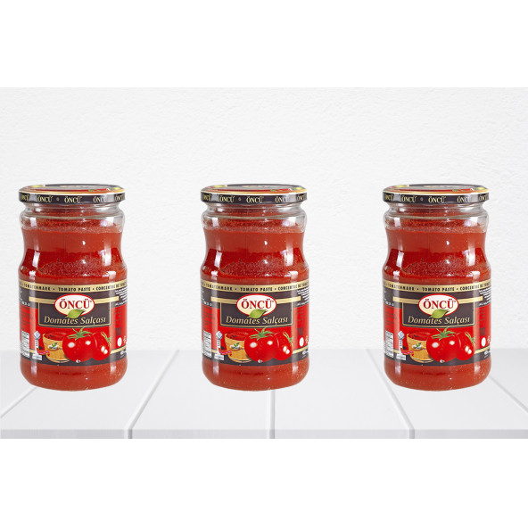 Öncü Domates Salçası 700 g 3 lü