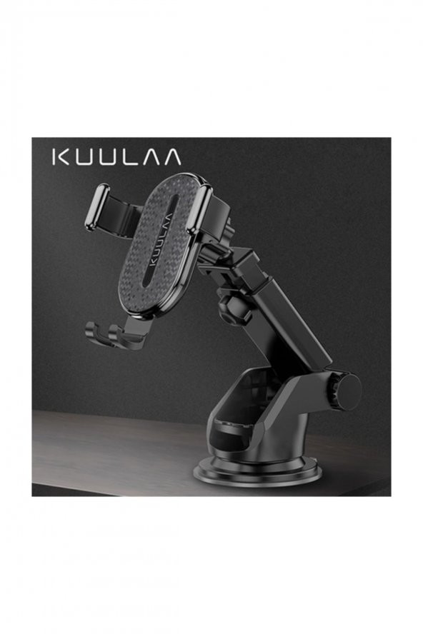 Kuulaa Gravity Suction Cup Teleskopik Cep Telefonu Araç Tutucu - 2