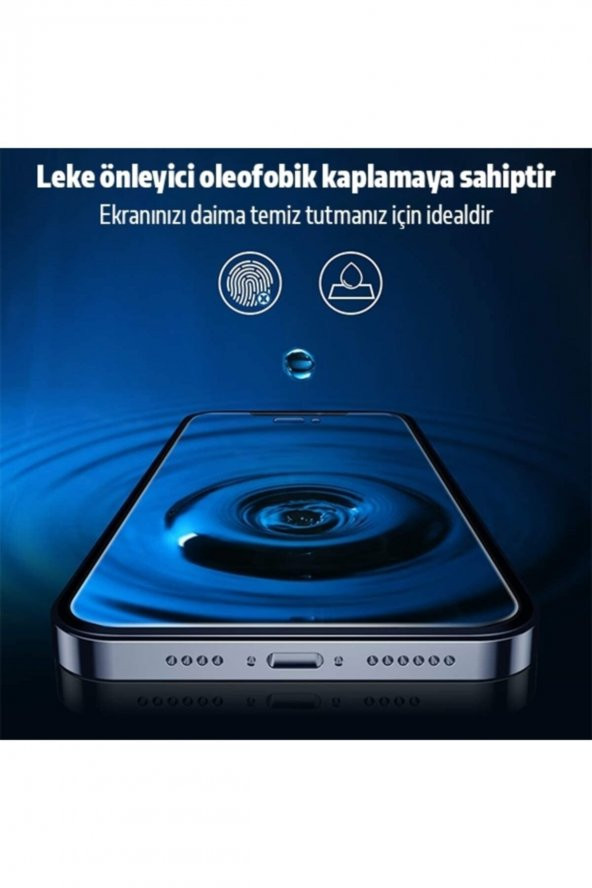 Iphone 12 Pro Max Privacy Gizli Hayalet Tempered Cam Uyumlu Ekran Koruyucu Rz - 3