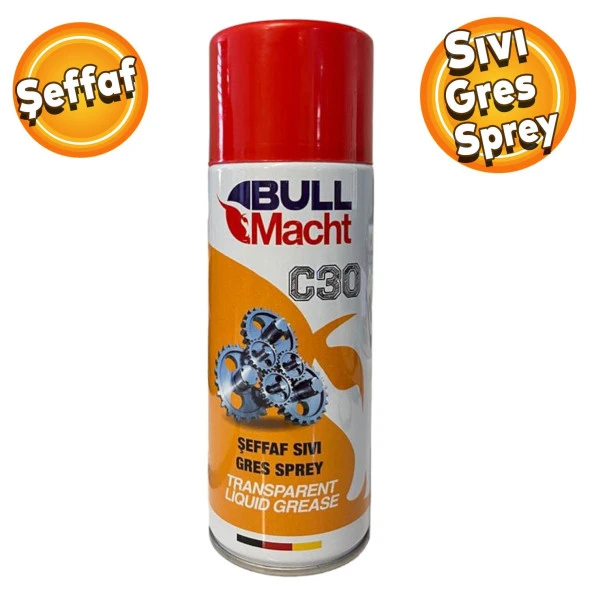 Bull Macht C30 Sıvı Gres Sprey 400 BM1005