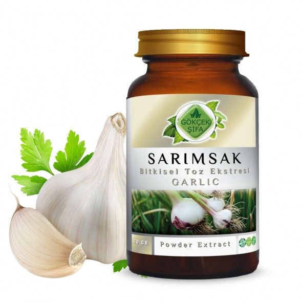 Sarımsak Toz Ekstresi (Sarımsak Allium Sativum)70 gr. Cam Kavanoz - 4