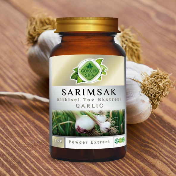 Sarımsak Toz Ekstresi (Sarımsak Allium Sativum)70 gr. Cam Kavanoz - 9