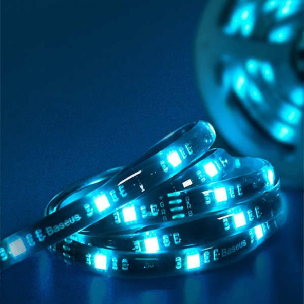 BASEUS Game Light RGB 5050 Esnek Oyuncu Pc LED Şerit Işık 5W1,5 m - 6