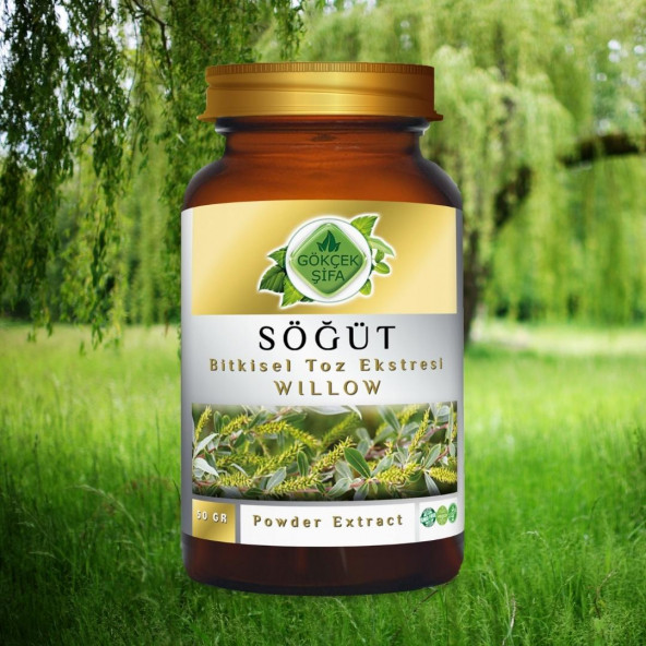 Söğüt Toz Ekstresi (Salix) 50 gr Cam Kavanoz - 6