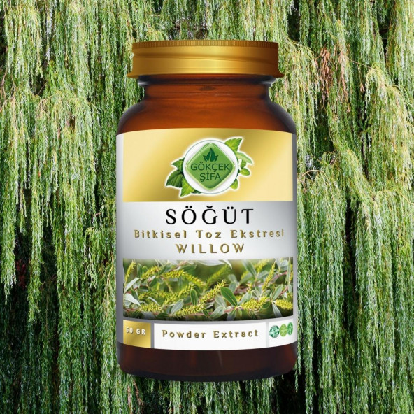 Söğüt Toz Ekstresi (Salix) 50 gr Cam Kavanoz - 8