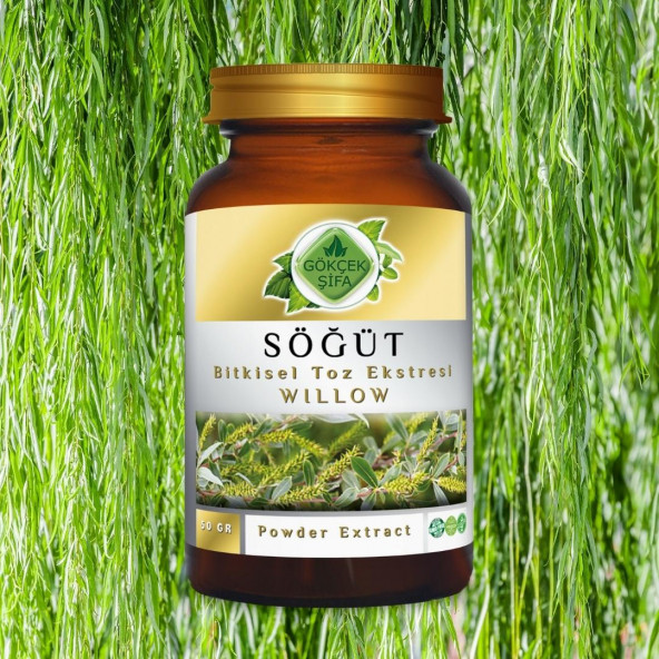 Söğüt Toz Ekstresi (Salix) 50 gr Cam Kavanoz - 9