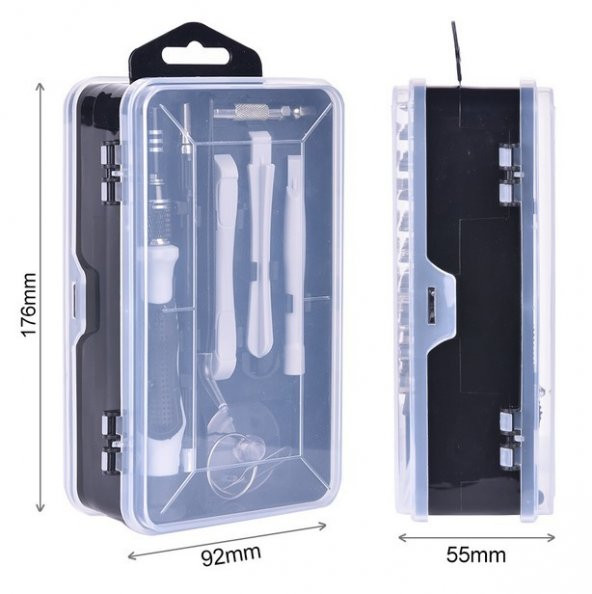 112 Parça Tornavida Tamir Seti - Resim 3