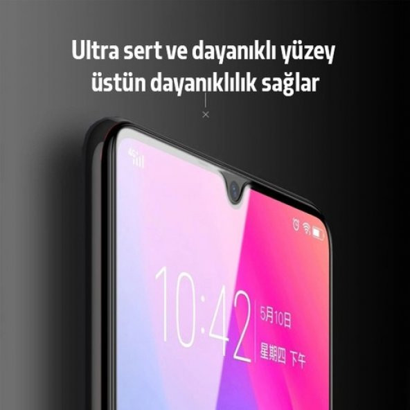 Ally Xiaomi Redmi 9 9d Full Glue Tempered Cam Ekran Koruyucu - 4