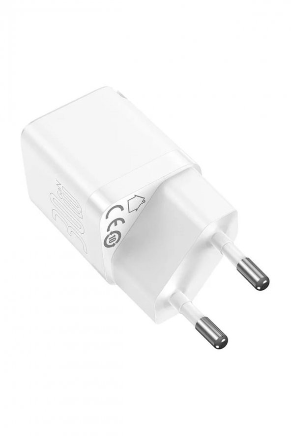 Gan3 30w Pd3.0, Qc4+ Pps Ultra Hızlı Type-c Hızlı Şarj Adaptörü Beyaz - 3