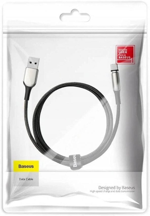 Baseus Zinc Magnetic 2a 100 Cm Type-c Şarj Kablosu - 5