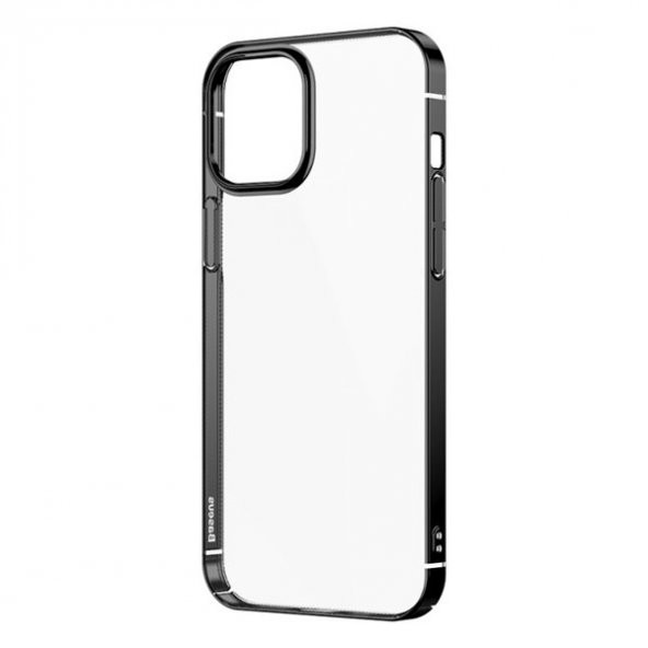 Baseus Glitter İPhone 12 Pro Max Lüx Şeffaf TPU Silikon Kılıf - 2