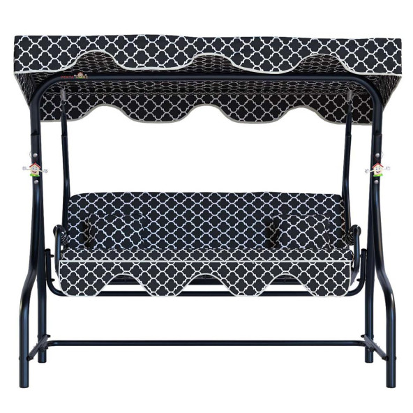 Yekta 3 Kişilik Bahçe Salıncağı Balkon Salıncak 200 cm Karaburun - 3