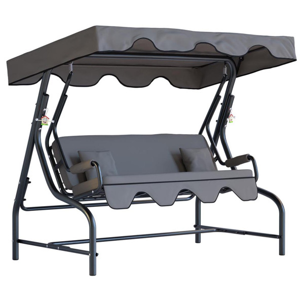 Yekta 3 Kişilik Bahçe Salıncağı Balkon Salıncak 200 cm Gümbet - 3