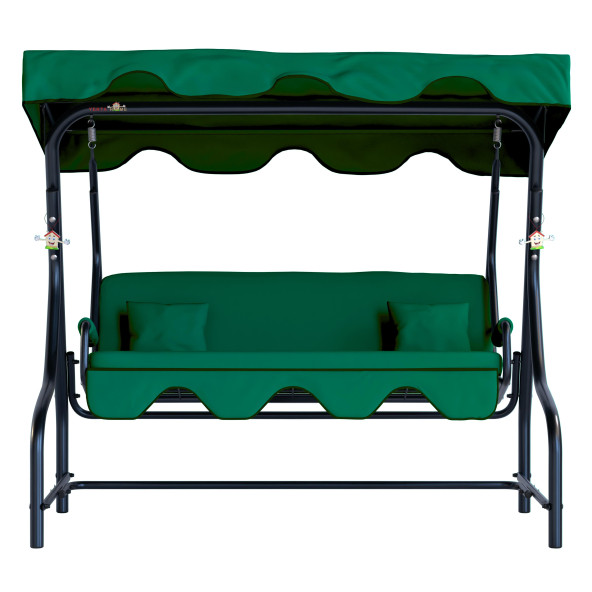 Yekta 3 Kişilik Bahçe Salıncağı Balkon Salıncak 200 cm Dalyan - 2