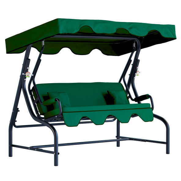 Yekta 3 Kişilik Bahçe Salıncağı Balkon Salıncak 200 cm Dalyan - 3