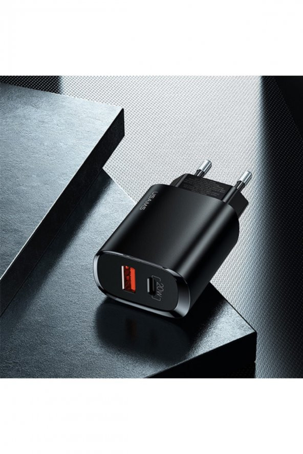 Us-cc121 T35 20w Qc3.0 + Pd3.0 Iphone Için Hızlı Şarj Başlık - 4