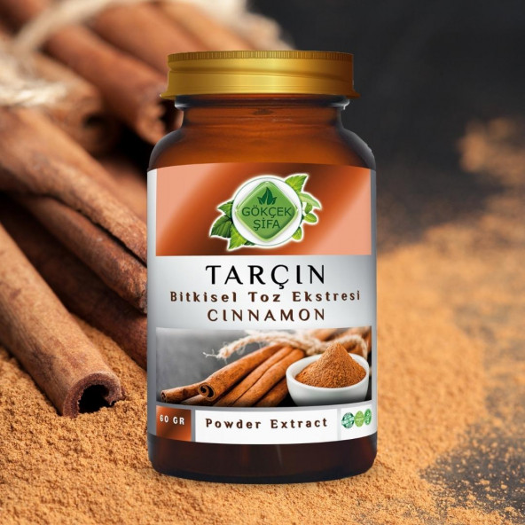 Tarçın Toz Ekstresi (Cinnamomum)  60 gr Cam Kavanoz - 8