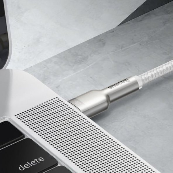Baseus Cafule Series Metal Type-C To Type-C 100W 1m Şarj Veri Kablosu - 3