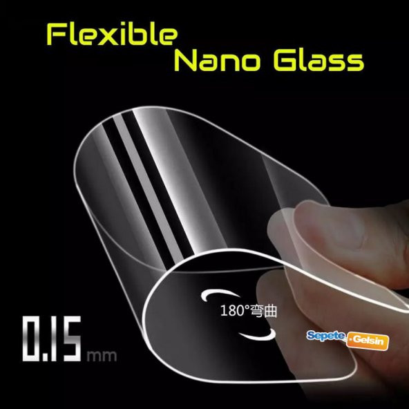 Samsung A70 Cep Telefonu 9H Nano Kırılmaz Temperli Cam - 5