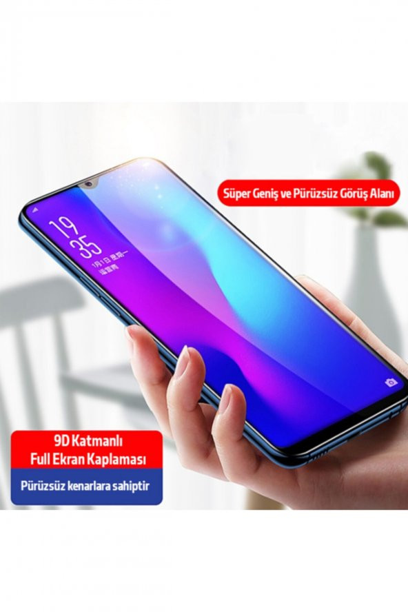 Ally Sm Galaxy A32 Full Glue-tempered Cam Ekran Koruyucu Siyah - 2