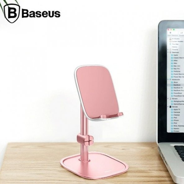 Baseus Literary Youth Metal Cep Telefonu Tablet Masaüstü Stand Suwy-0r - 2