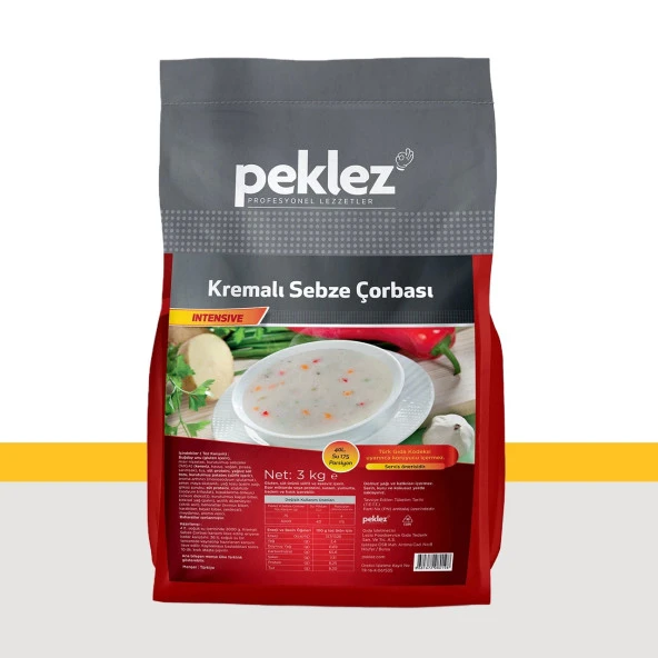 Kremalı Sebze Çorbası 3 kg - 3