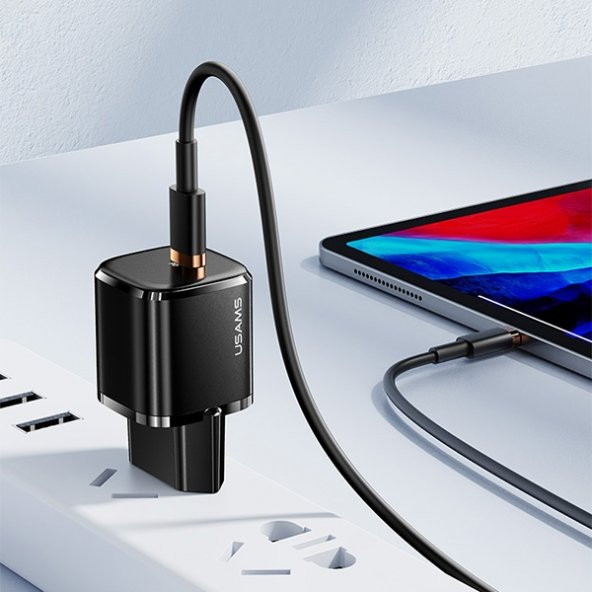 USAMS T36 20W Mini PD Hızlı Şarj Aleti 20W USB-C Güç Adaptörü - 2