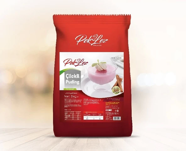 Çilekli Puding 3 kg - 3