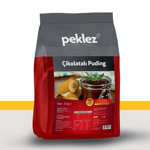 Çikolatalı Puding 3 kg