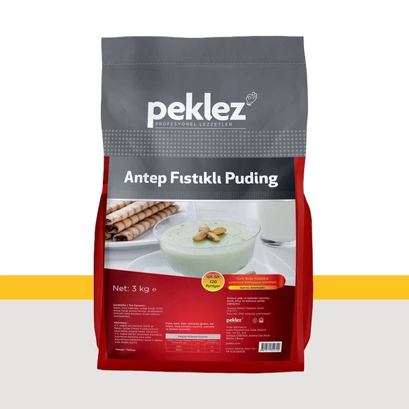 Antep Fıstıklı Puding 3 kg - 3