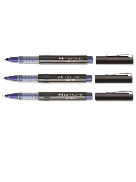 FABER CASTELL 5405 İĞNE UÇ ROLLER KALEM 0.5 MM MAVİ