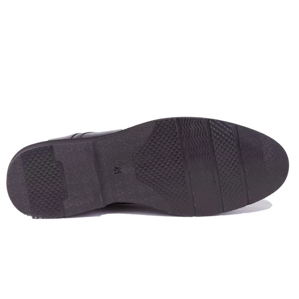 Dagoster DMA08- 975 Siyah Ortopedik Günlük Erkek Deri Ayakkabı - 4