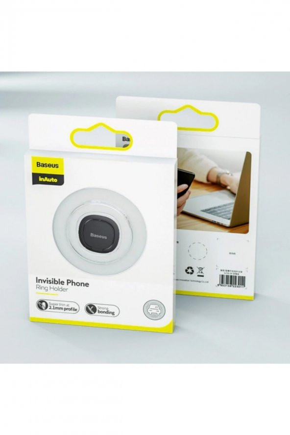 Invisible Ring Universal Yüzük Telefon Tutucu Stand - 5
