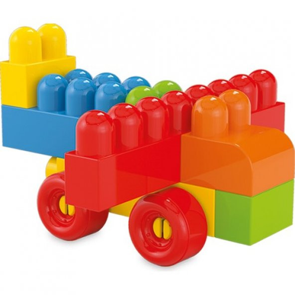 Dede Akıllı Çocuk 40 Parça Lego Yapboz Oyun Seti - 4