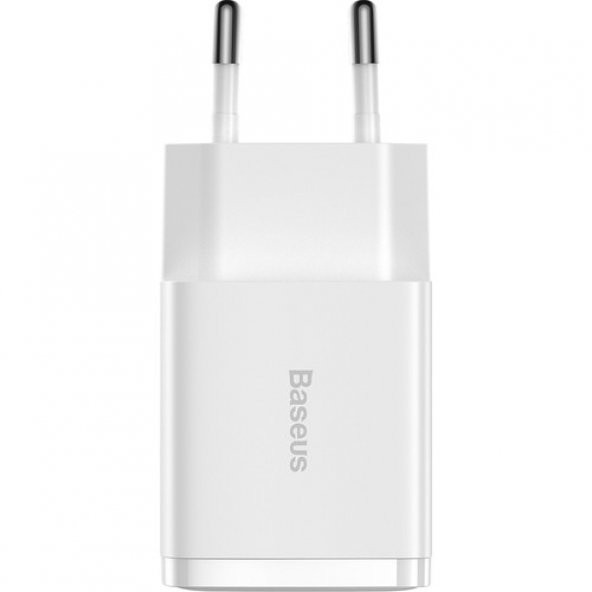 Baseus Compact 10.5W Şarj Cihazı Beyaz - 3