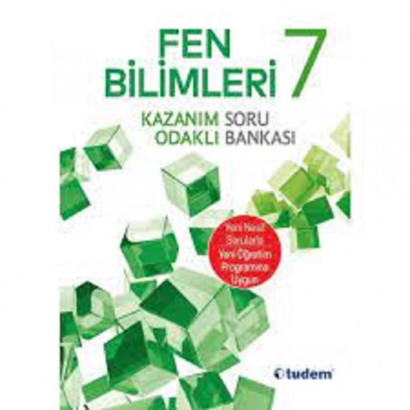 7. Sınıf Fen Bilimleri Kazanım Odaklı Soru Bankası Tudem Eğitim - 1