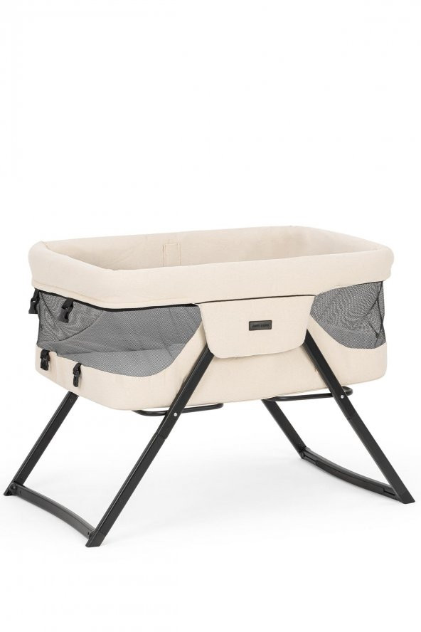 Wellgro Katlanır Anne Yanı Beşik, Sallanır Bebek Beşiği - 5