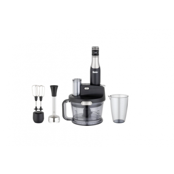 Fakir Speed Quadro Black Silver 1000 W Blender Seti - 1